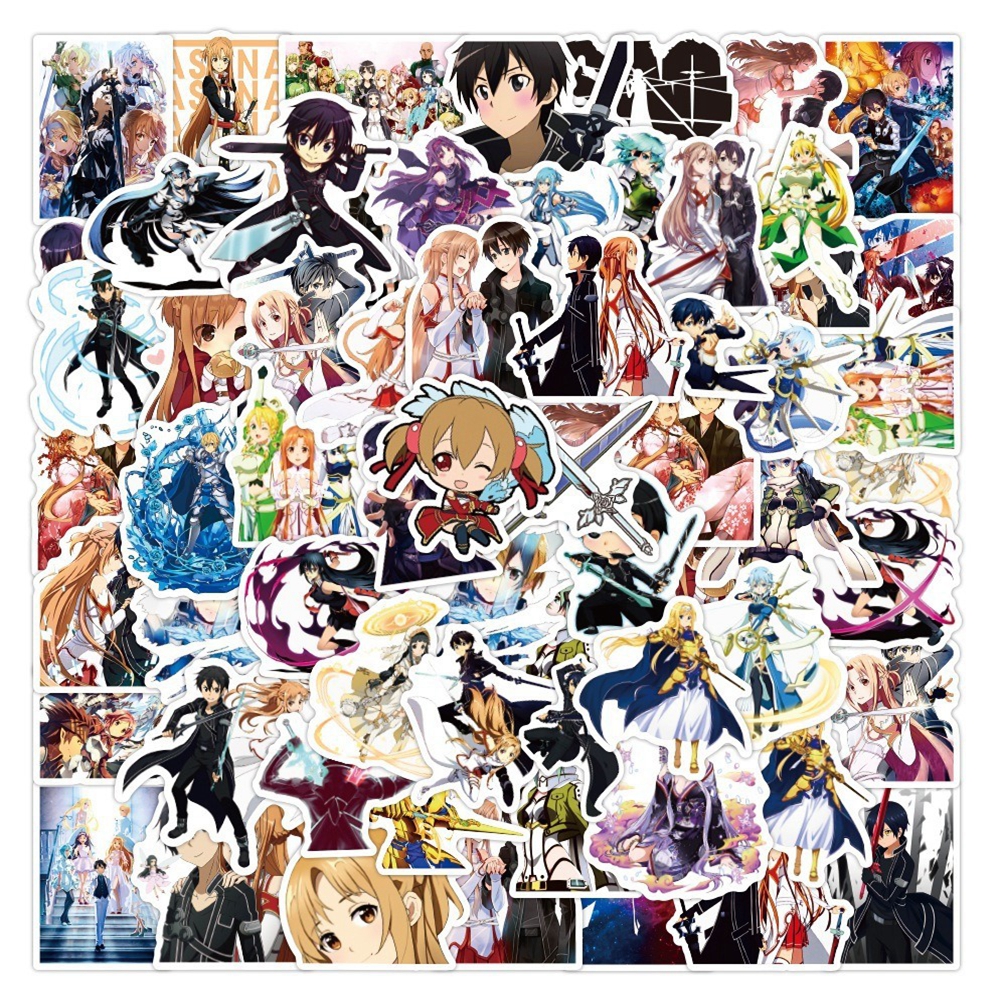 Sword Art Online Cape - 1 Pack Anime Sticker Sword Art