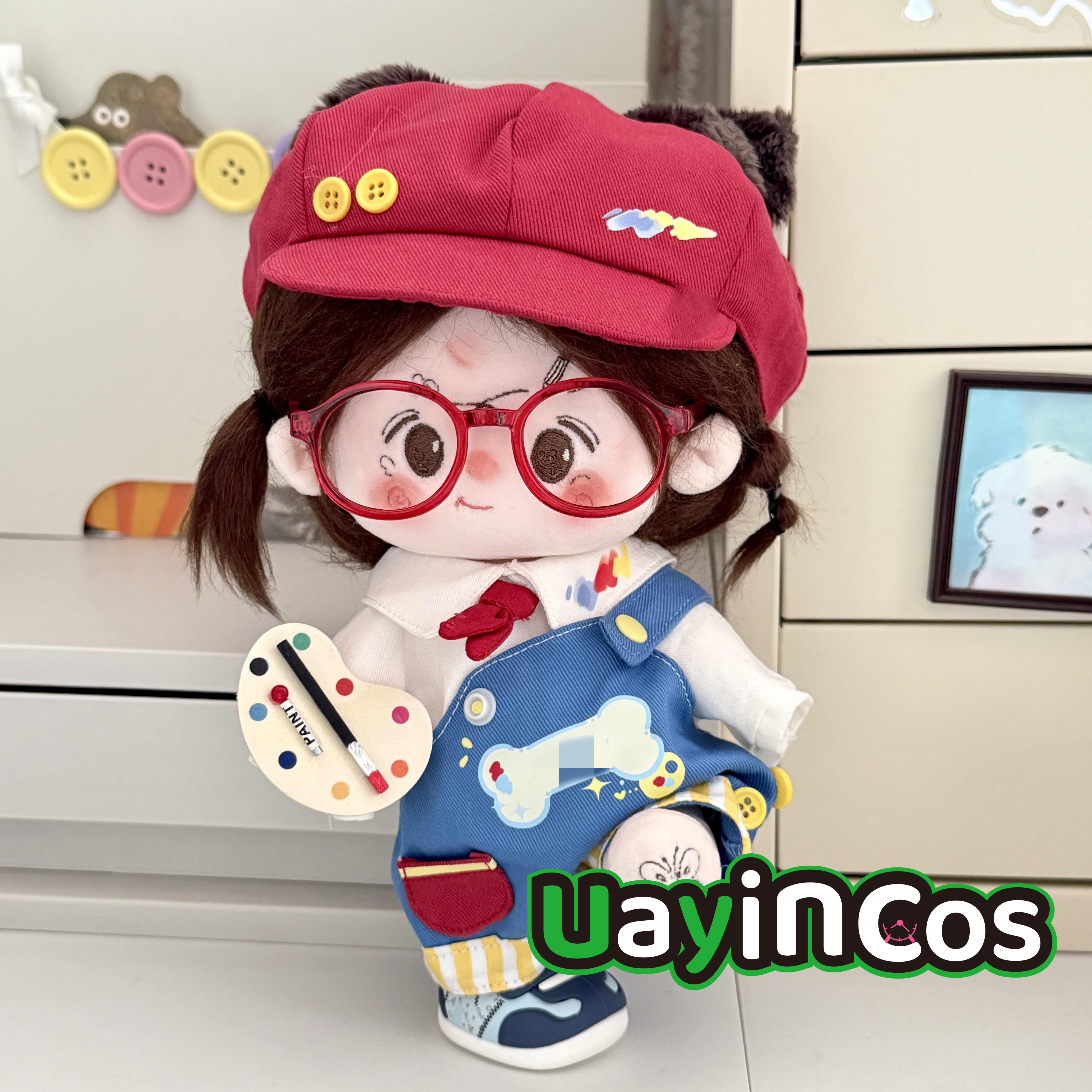 Anime Cosplay Drawing - 20cm Doll Clothes Cute Hat Shirt