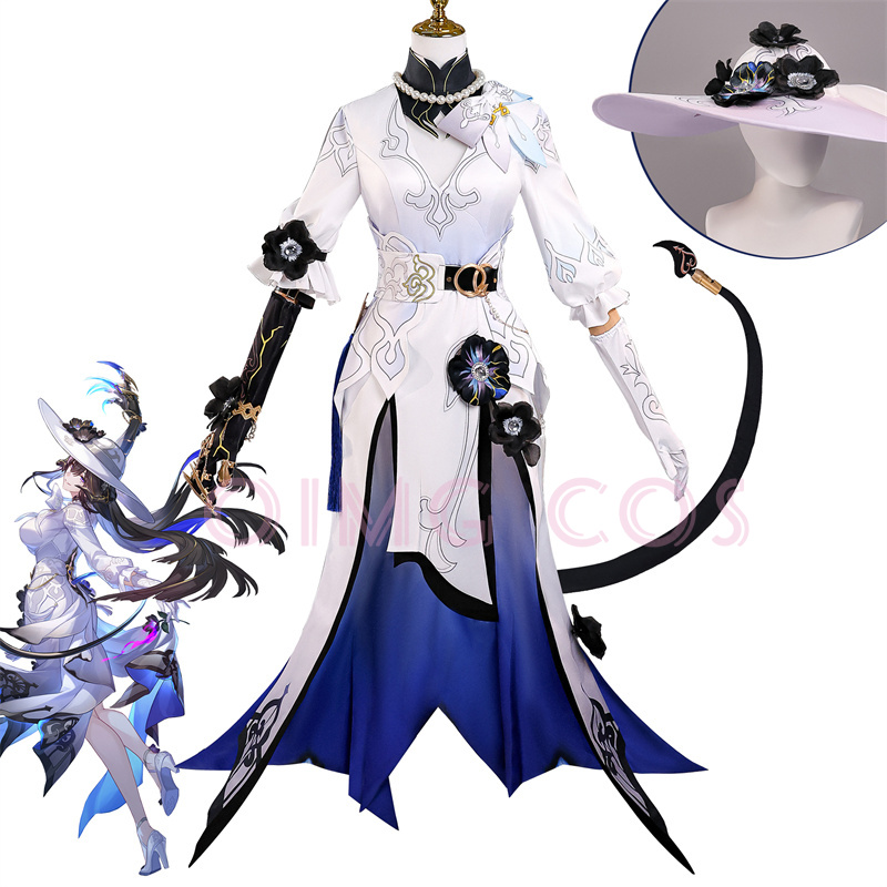 Anime Cosplay Dress For Men - Honkai Star Rail The Dahlia Cosplay