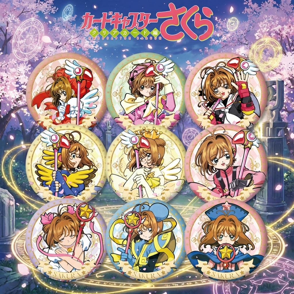 Anime Cosplay Easy - Anime Cardcaptor Sakura Series PET Double