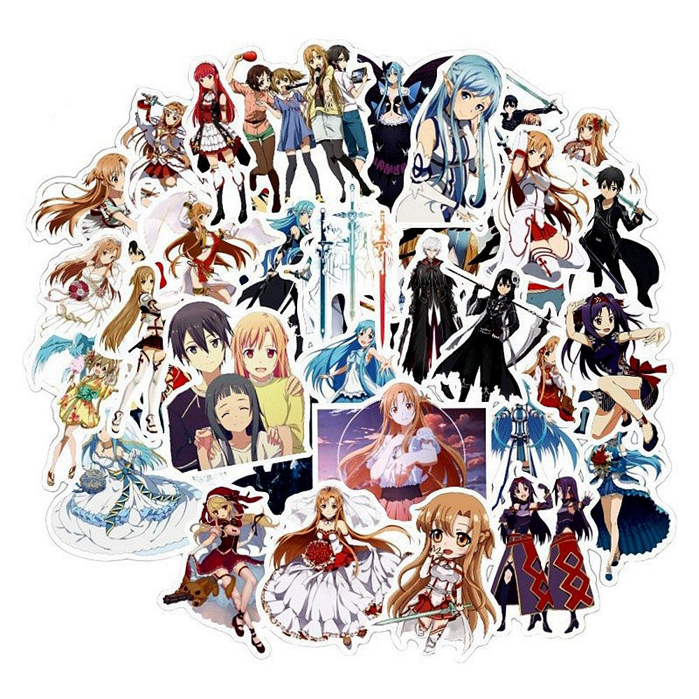 1 Pack Anime Sticker Sword Art - Sword Art Online Cape recension och pris