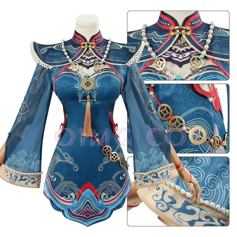 Naraka Bladepoint Tessa Cospla - Anime Cosplay Dress For Men recension och pris
