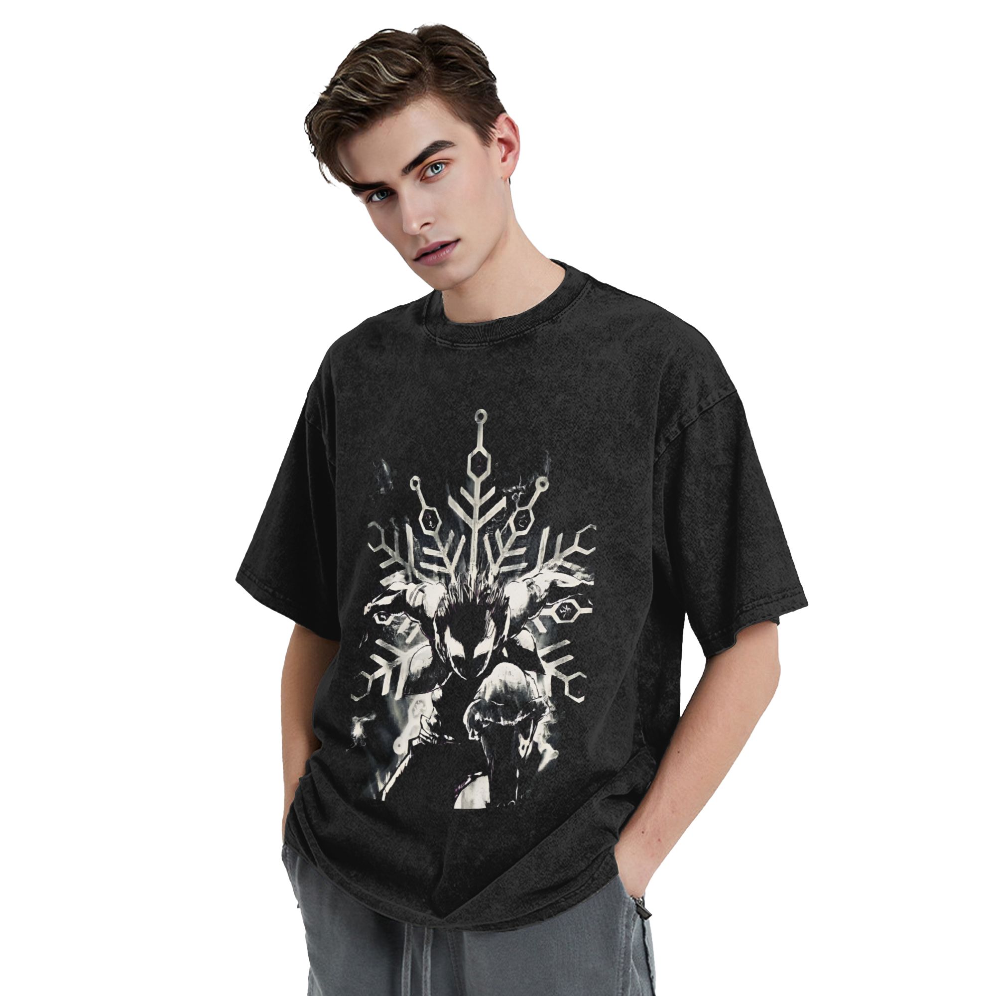 Retro D-Demons Slayers Tshirt  - Anime Cosplay Idea recension och pris
