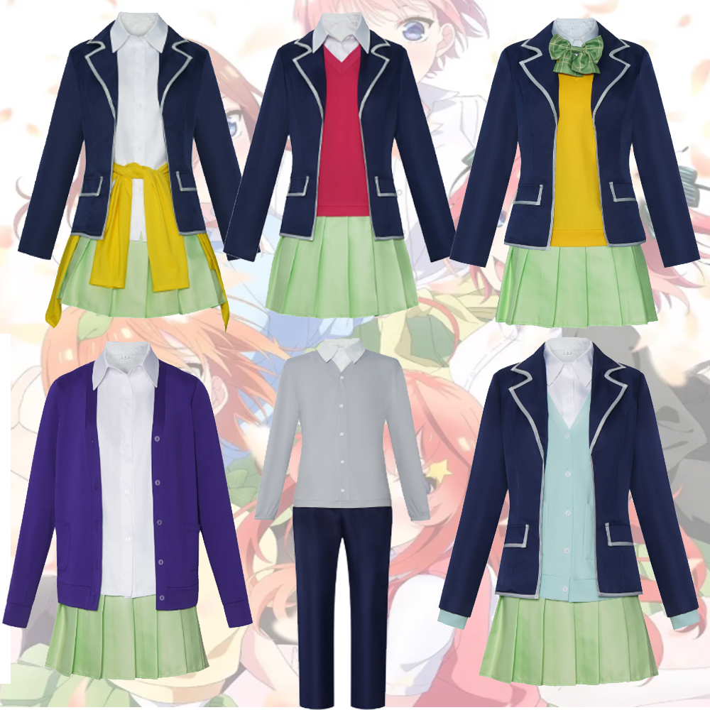 Anime Nakano Ichika Cosplay Co - Quintuplets Anime Cosplay recension och pris