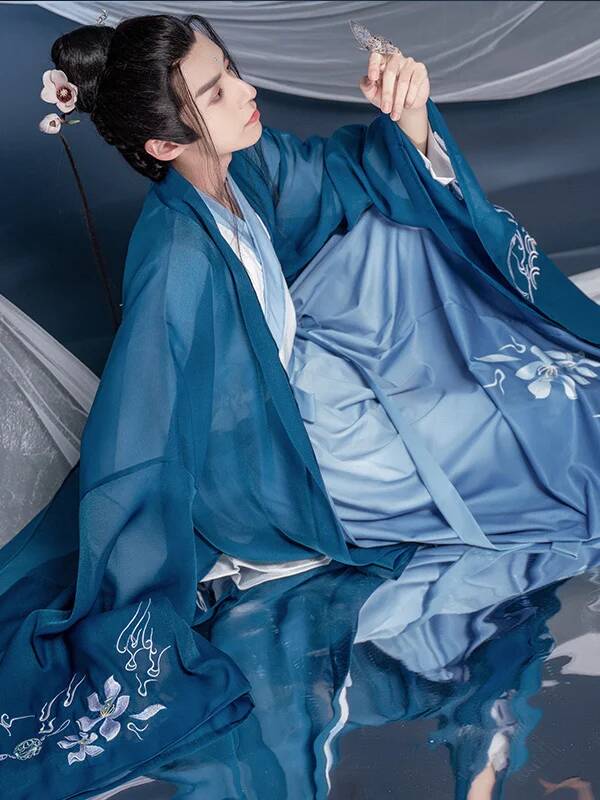 Chinese New Modern Hanfu Man T - Anime Cosplay Dress For Men recension och pris