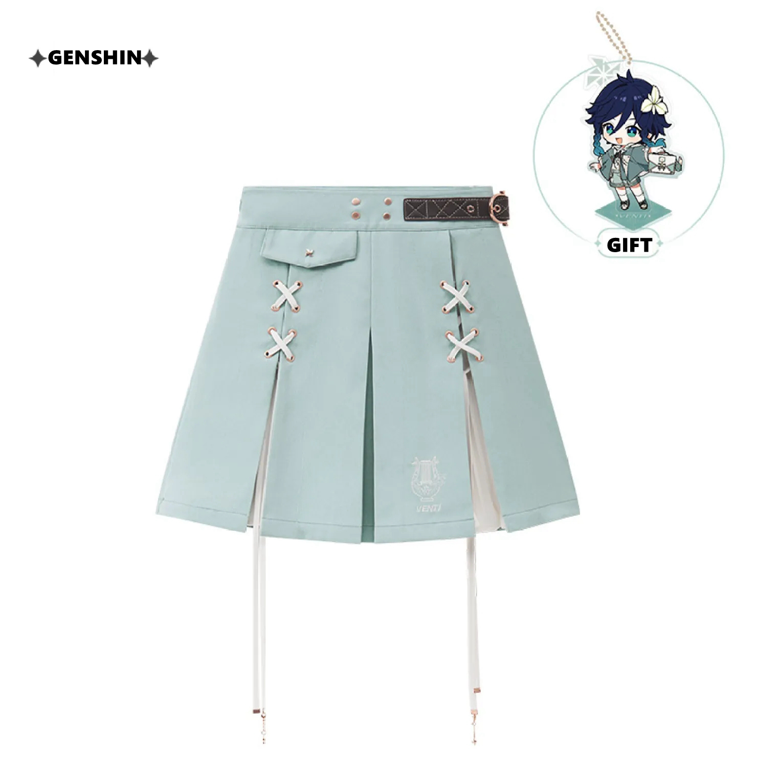[Genuine] Game GENSHIN IMPACT  - Anime Cosplay Dress To Impress recension och pris