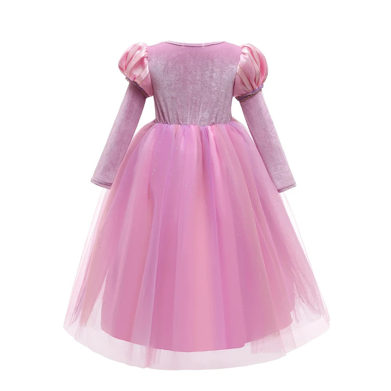 Rapunzel Princess Dress Girl C - Anime Cosplay Youtube Shorts recension och pris
