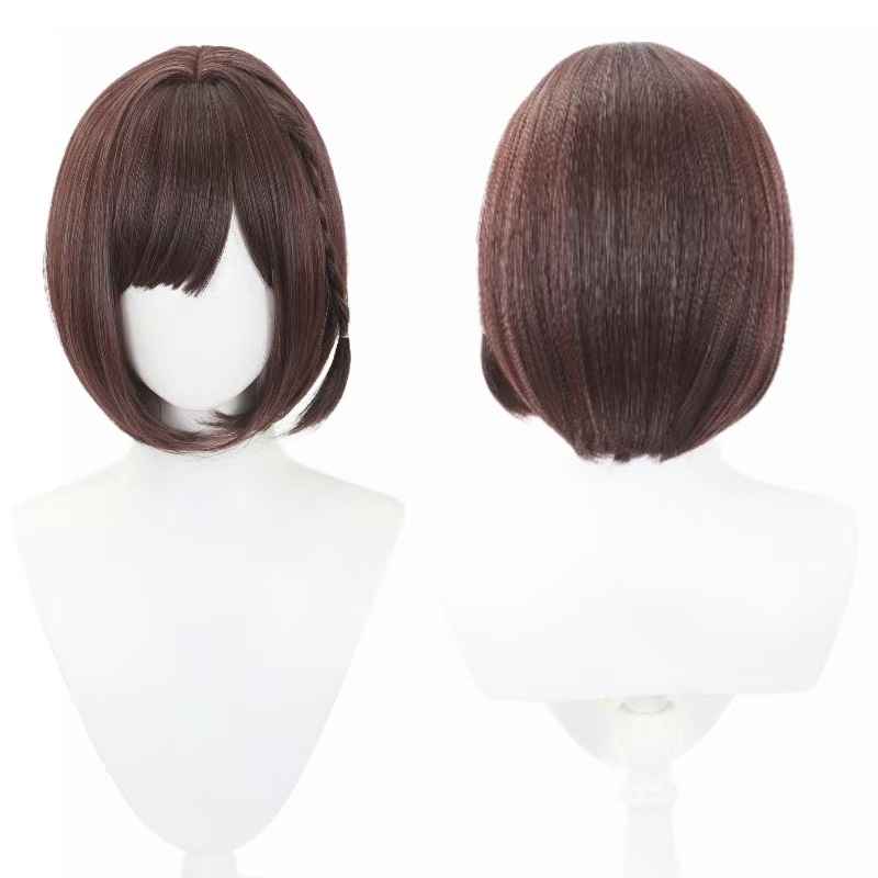 Synthetic Long Pink Wig Inspir - Anime Cosplay Drawing recension och pris