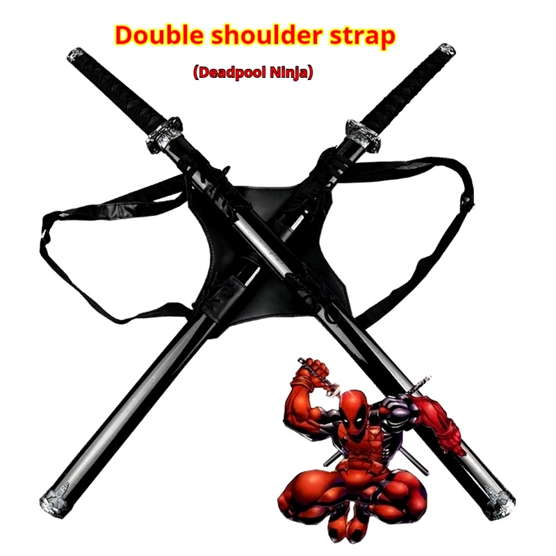 New 61cm Deadpool Cos Sets Kat - Anime Cosplay Katana recension och pris