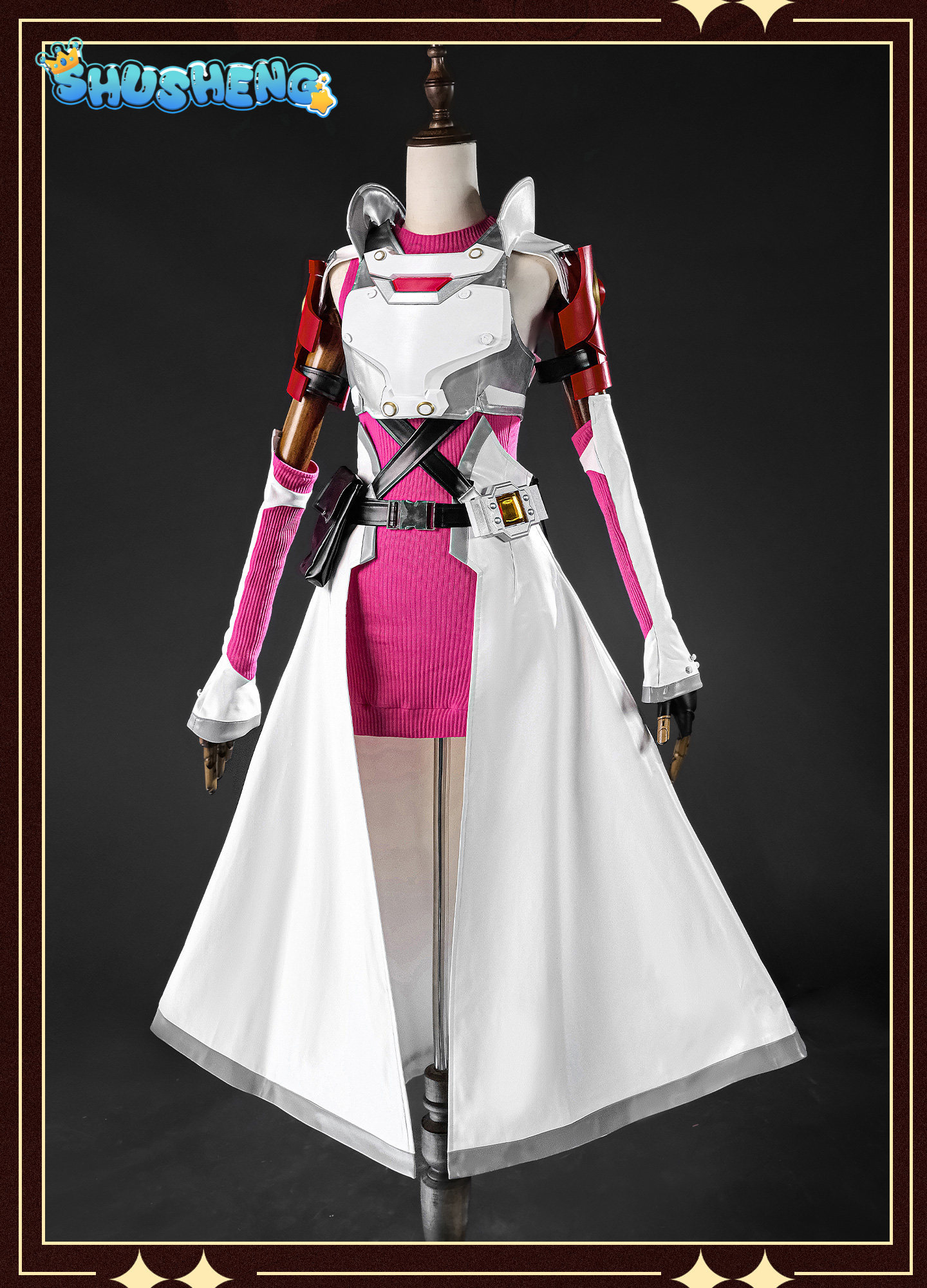Yuuki Asuna Cosplay Costume An - Sword Art Online Cape recension och pris