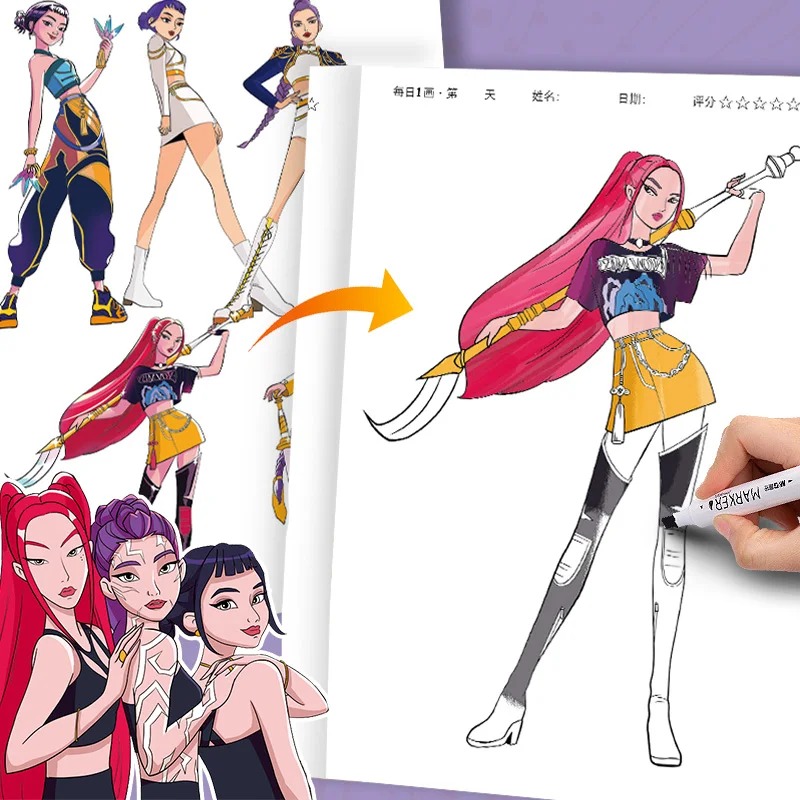 Coloring Books Anime Cartoon L - Anime Cosplay Drawing recension och pris