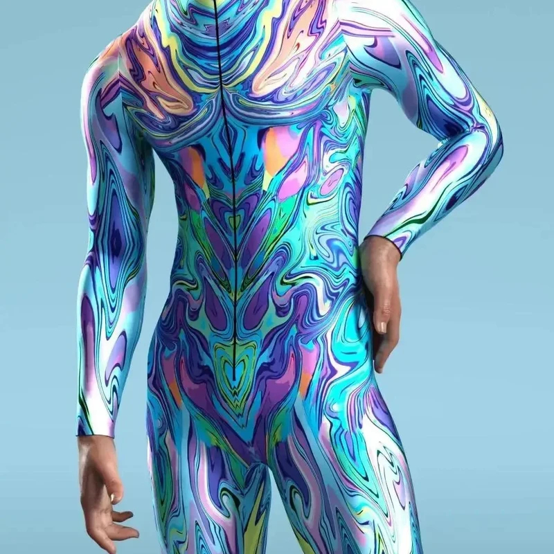 ❤2026✚Cosplay Hombre Jumpsuit  - Anime Cosplay Drawing recension och pris