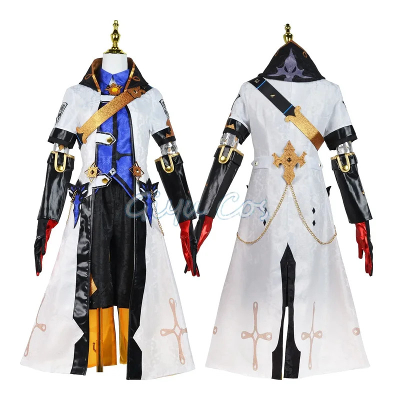 Albedo Cosplay Costume Genshin - Anime Cosplay Youtube Shorts recension och pris
