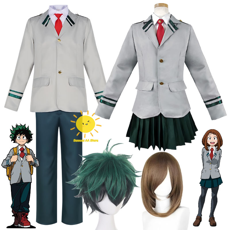Anime Midoriya Izuku Ochaco Ur - Anime Cosplay Dance recension och pris