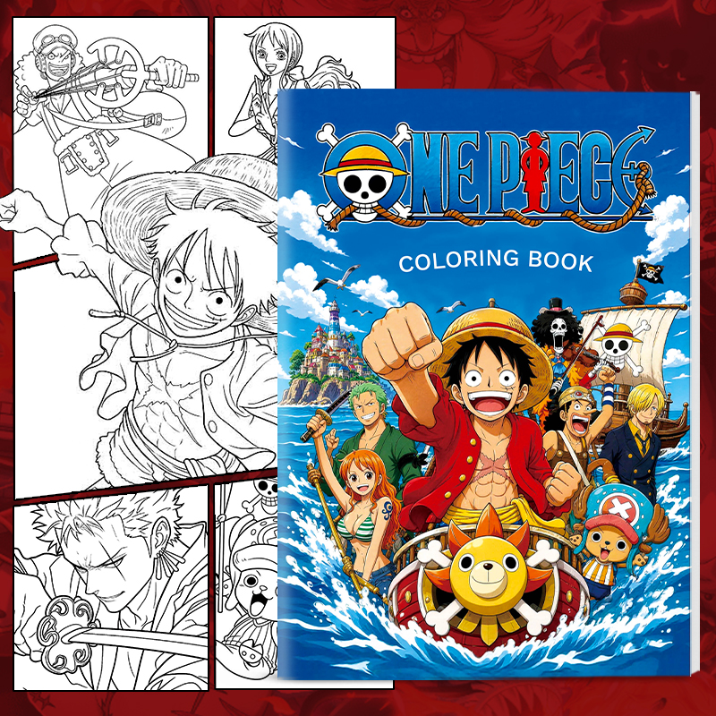 Anime One Piece Coloring Book  - Anime Cosplay Drawing recension och pris