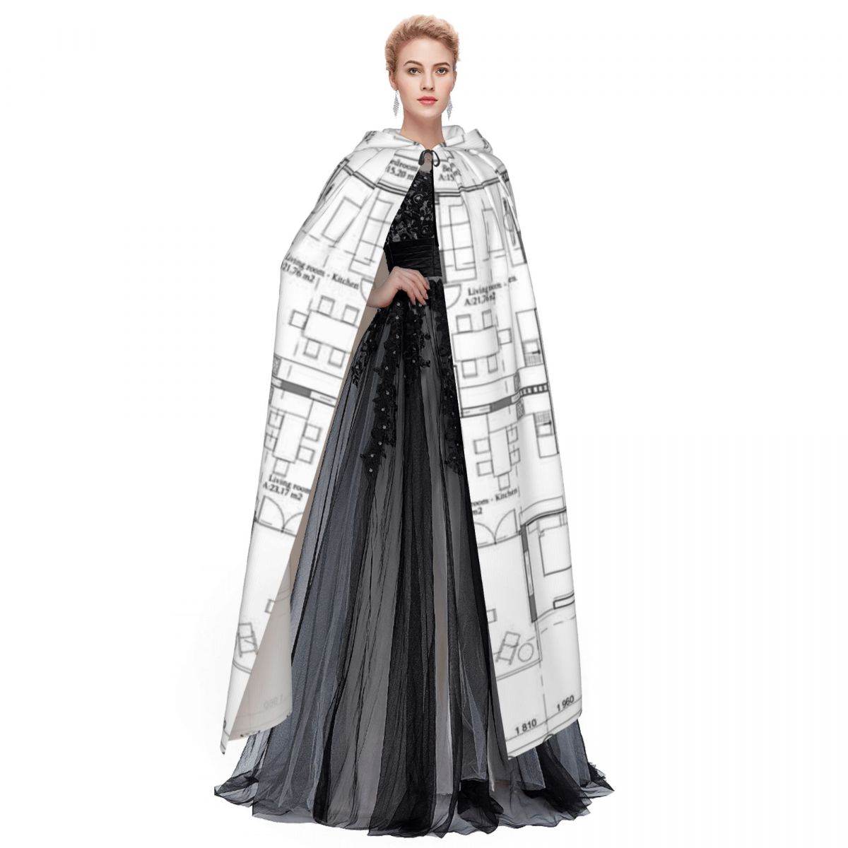 Detailed Architectural One Sto - Anime Cosplay Drawing recension och pris