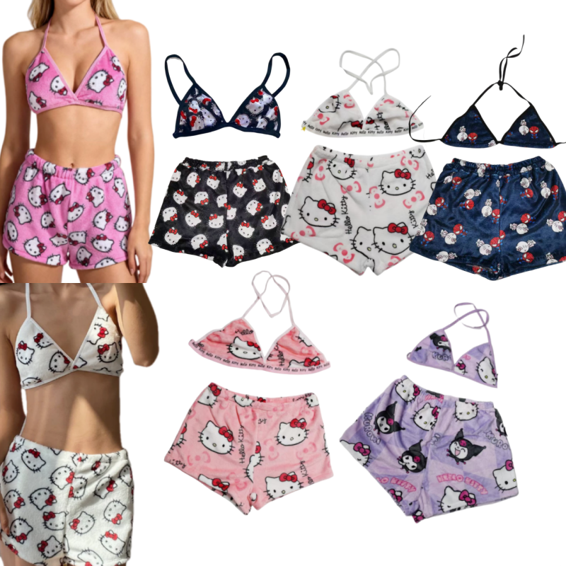 Girl Bikini Bra Shorts Hello K - Cosplay Duo Anime recension och pris