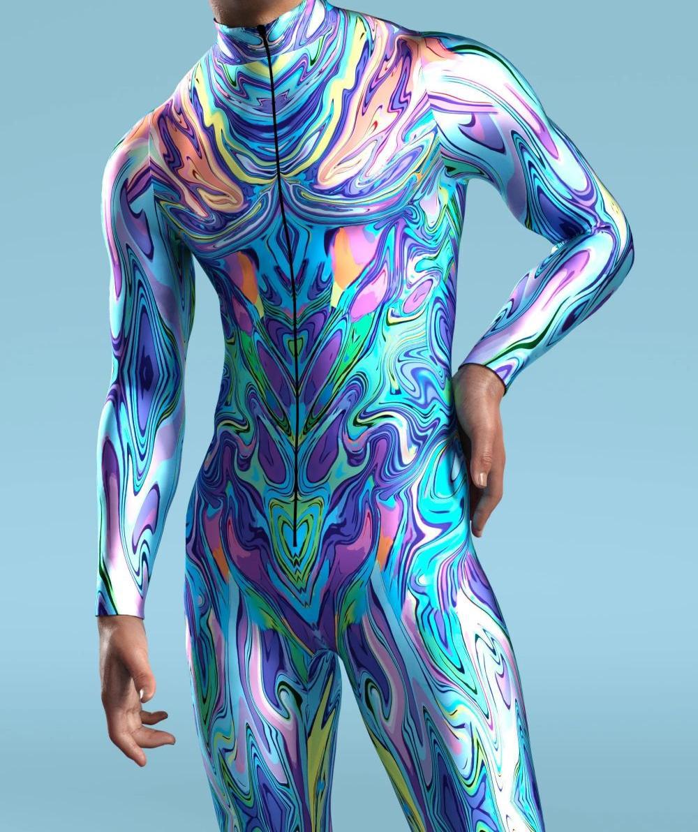 CyberPunk Jumpsuit Cool Colore - Anime Cosplay Drawing recension och pris