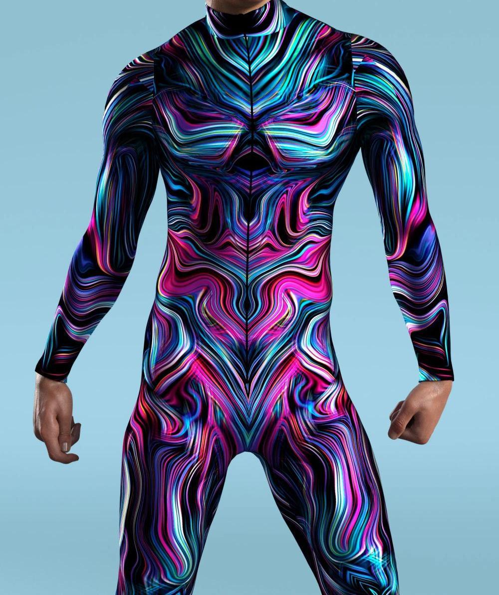 CyberPunk Jumpsuit Cool Colore - Anime Cosplay Drawing recension och pris