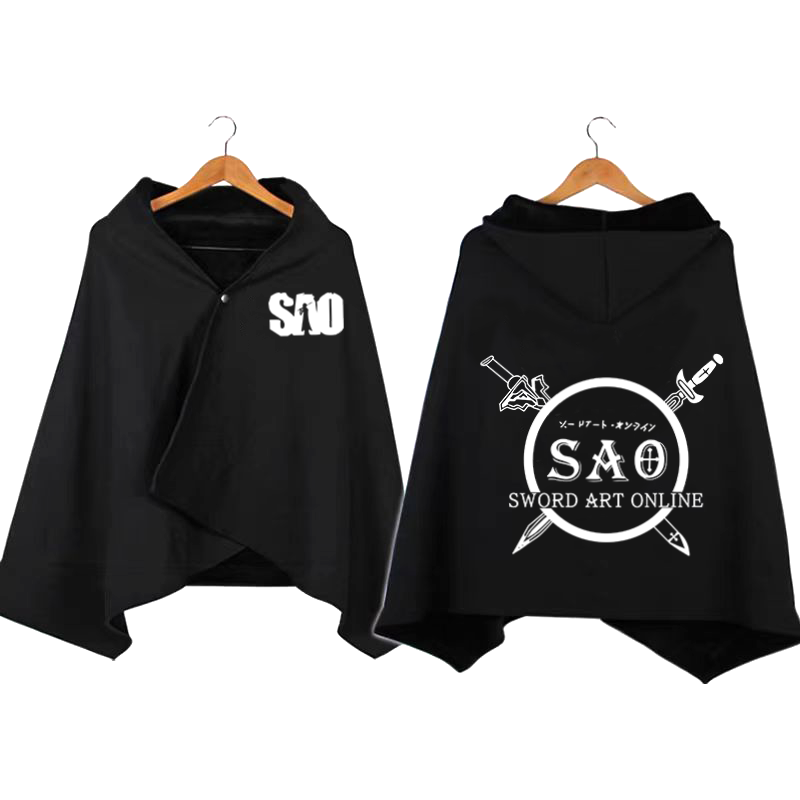 Sword Art Online cosplay hoode - Sword Art Online Cape recension och pris