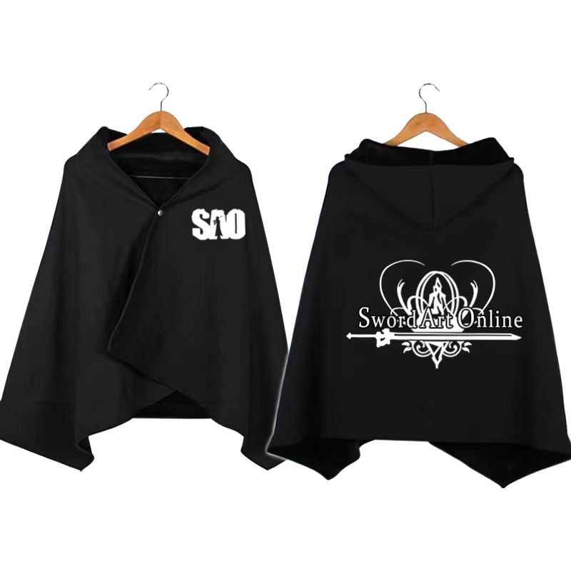 Sword Art Online cosplay hoode - Sword Art Online Cape recension och pris