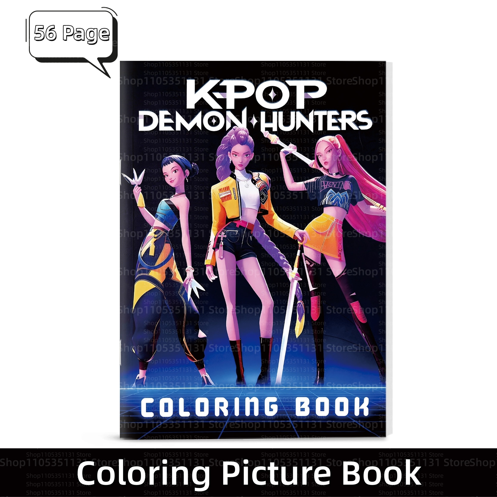 Anime Coloring Book for Kids A - Anime Cosplay Drawing recension och pris